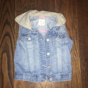 Little girls denim jacket